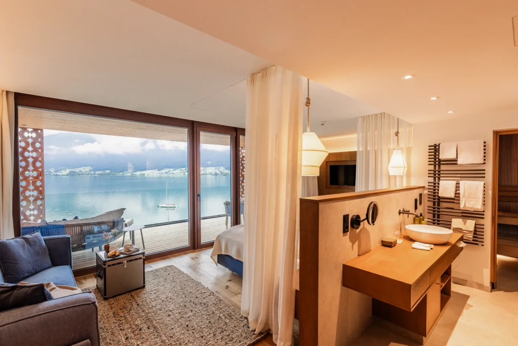 Seevilla Wolfgangsee Azur Suite