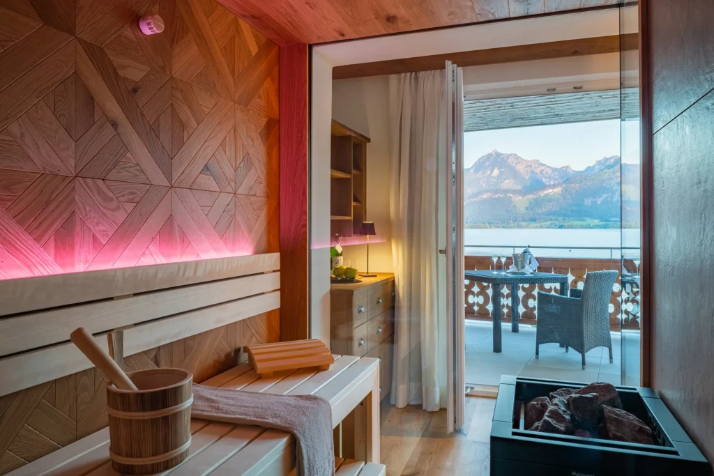 Seevilla Wolfgangsee Lake Spa Suite