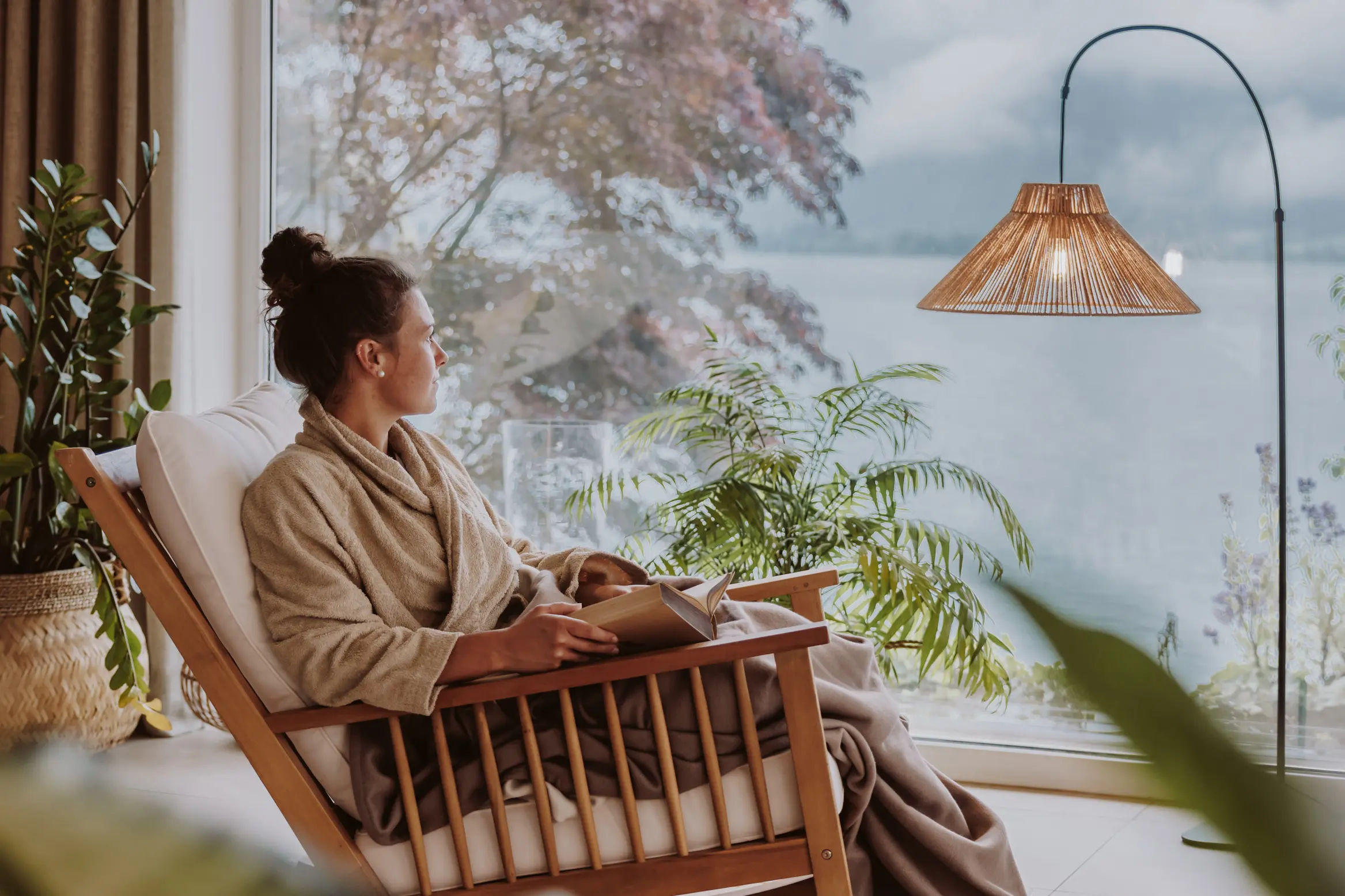 Wellness area of the Seevilla Wolfgangsee